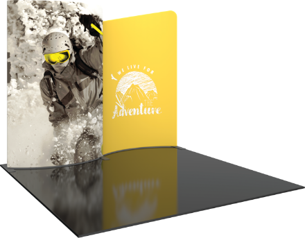 Picture of Formulate Designer Series 10ft Fabric Backwall Kit 03