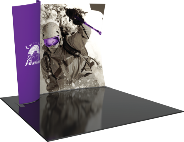 Picture of Formulate Designer Series 10ft Fabric Backwall Kit 04