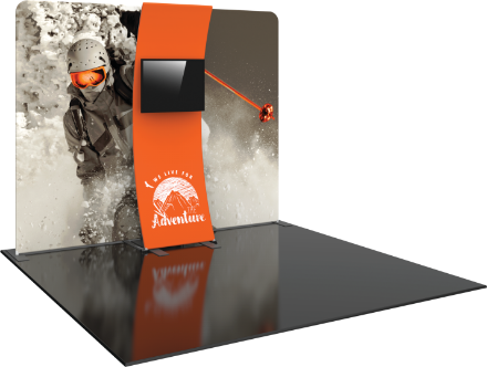 Picture of Formulate Designer Series 10ft Fabric Backwall Kit 06