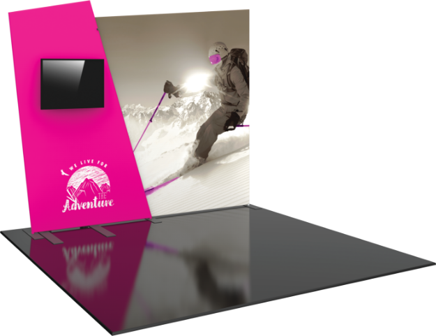 Picture of Formulate Designer Series 10ft Fabric Backwall Kit 07