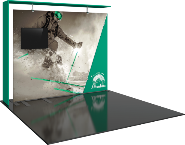 Picture of Formulate Designer Series 10ft Fabric Backwall Kit 08