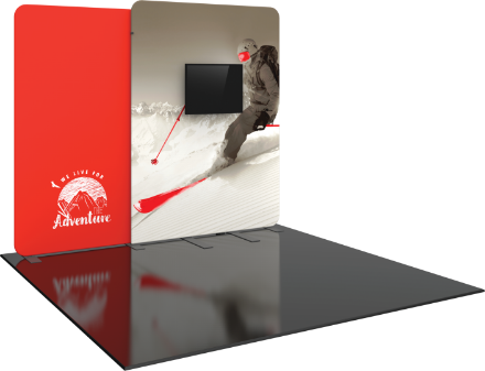 Picture of Formulate Designer Series 10ft Fabric Backwall Kit 10