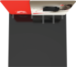 Picture of Formulate Designer Series 10ft Fabric Backwall Kit 10