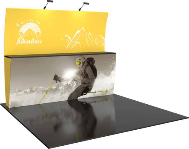 Picture of Formulate Designer Series 10ft Fabric Backwall Kit 13