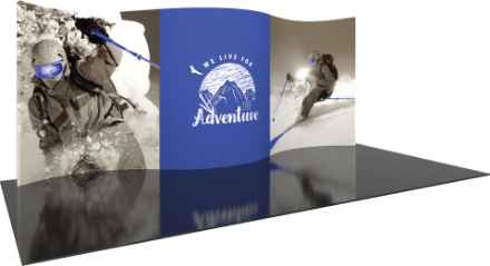 Picture of Formulate Designer Series 20ft Fabric Backwall Kit 01