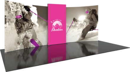 Picture of Formulate Designer Series 20ft Fabric Backwall Kit 02