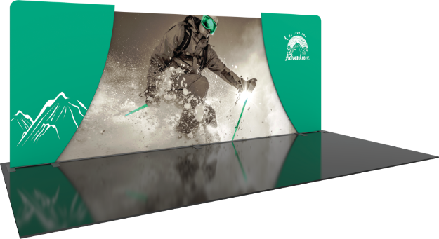 Picture of Formulate Designer Series 20ft Fabric Backwall Kit 04