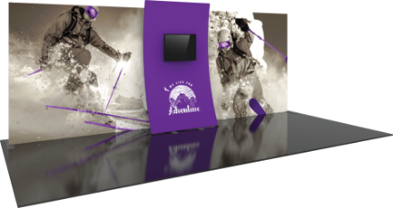 Picture of Formulate Designer Series 20ft Fabric Backwall Kit 05