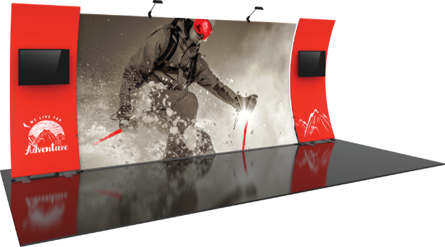 Picture of Formulate Designer Series 20ft Fabric Backwall Kit 12