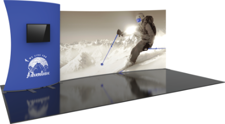 Picture of Formulate Designer Series 20ft Fabric Backwall Kit 13