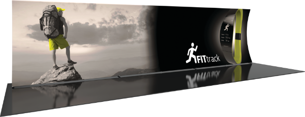 Picture of Formulate Designer Series 30ft Fabric Backwall Kit 04