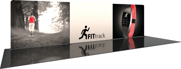 Picture of Formulate Designer Series 30ft Fabric Backwall Kit 05