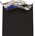 Picture of Formulate Essential 8ft Horizontal Curve Fabric Backwall