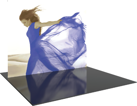 Picture of Formulate Lite 8ft Fabric Backwall