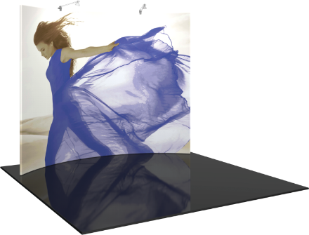 Picture of Formulate Master 10ft HC2 Horizontal Curve Fabric Backwall