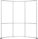 Picture of Formulate Master 10ft Horizontal Curve 10ft Tall Fabric Backwall