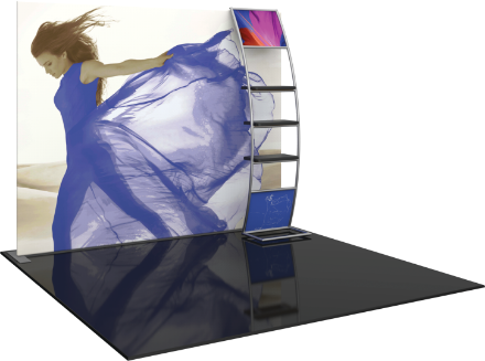 Picture of Formulate Master 10ft S6 Straight Fabric Backwall