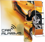 Picture of Formulate Master 10ft VC10 Vertical Curve Fabric Backwall