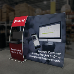 Picture of Formulate Master 10ft VC7 Vertical Curve Fabric Backwall