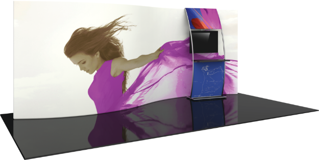 Picture of Formulate Master 20ft WSC2 Serpentine Curve Fabric Backwall