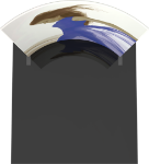 Picture of Formulate Master 8ft Horizontal Curve 10ft Tall Fabric Backwall