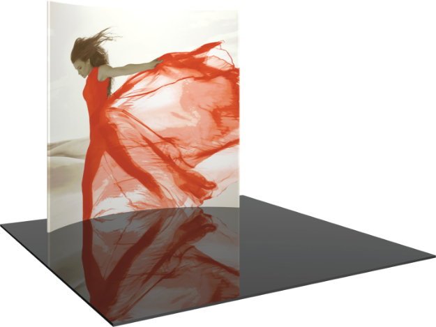 Picture of Formulate Master 8ft Horizontal Curve Fabric Backwall