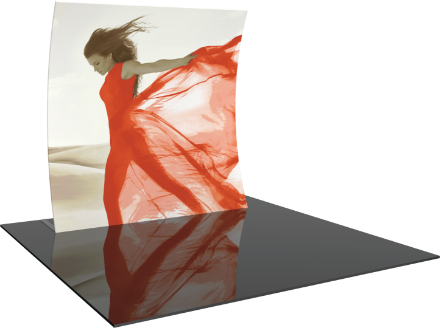 Picture of Formulate Master 8ft Vertical Curve Fabric Backwall