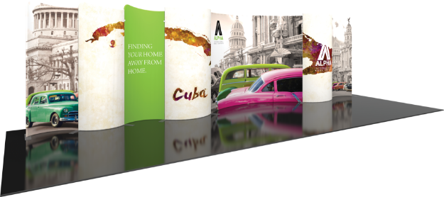 Picture of Modulate Series 1 30ft Fabric Backwall Kit 01