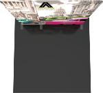 Picture of Modulate Series 2 10ft Fabric Backwall Kit 04