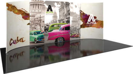 Picture of Modulate Series 4 20ft Fabric Backwall Kit 04