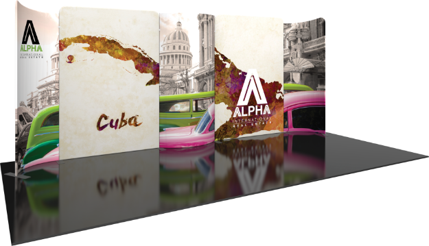 Picture of Modulate Series 5 20ft Fabric Backwall Kit 05