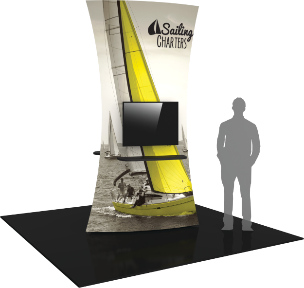 Picture of Formulate 10ft Tower 02 Tension Fabric Structure