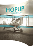 Picture of Hopup 10ft Curved Extra Tall Tension Fabric Display