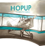 Picture of Hopup 10ft Curved Full Height Tension Fabric Display
