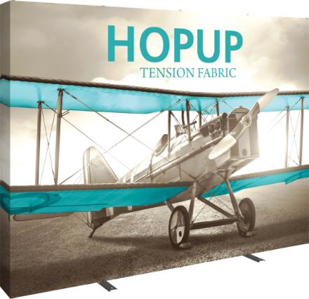 Picture of Hopup 10ft Straight Full Height Tension Fabric Display