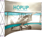 Picture of Hopup 13ft Curved Full Height Tension Fabric Display