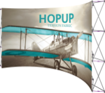 Picture of Hopup 15ft Curved Full Height Tension Fabric Display