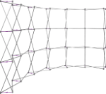 Picture of Hopup 15ft Curved Full Height Tension Fabric Display