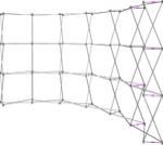 Picture of Hopup 15ft Curved Full Height Tension Fabric Display