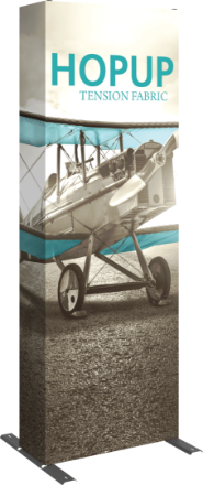 Picture of Hopup 2.5ft Straight Full Height Tension Fabric Display