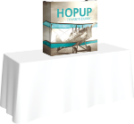 Picture of Hopup 2.5ft Straight Tabletop Tension Fabric Display