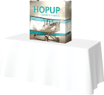 Picture of Hopup 2.5ft Straight Tabletop Tension Fabric Display