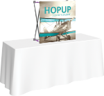 Picture of Hopup 2.5ft Straight Tabletop Tension Fabric Display