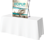 Picture of Hopup 2.5ft Straight Tabletop Tension Fabric Display