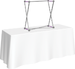 Picture of Hopup 2.5ft Straight Tabletop Tension Fabric Display