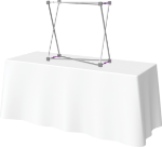 Picture of Hopup 2.5ft Straight Tabletop Tension Fabric Display