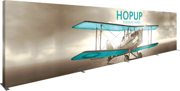 Picture of Hopup 30ft Straight Full Height Tension Fabric Display
