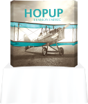 Picture of Hopup 5.5ft Curved Square Tabletop Tension Fabric Display