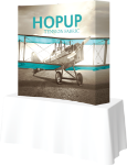 Picture of Hopup 5.5ft Curved Square Tabletop Tension Fabric Display