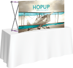 Picture of Hopup 5.5ft Curved Tabletop Tension Fabric Display
